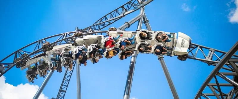 Attraktion im Movie Park Germany.