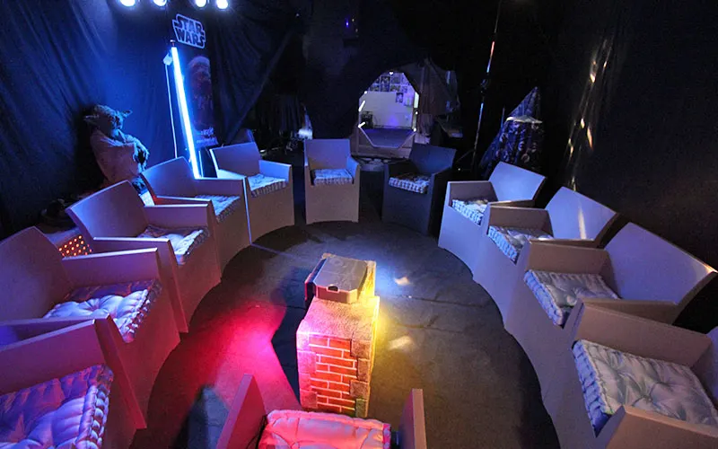 Geburtstagsraum bei Stars of the Galaxy