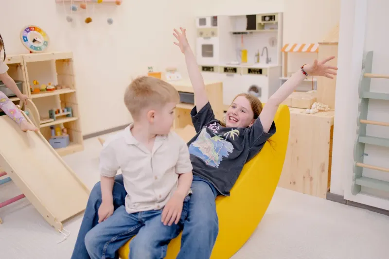 Spielbereich im FROVO Family Studio