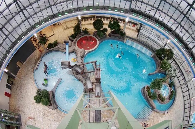 Innenbereich des AQUAparks Oberhausen